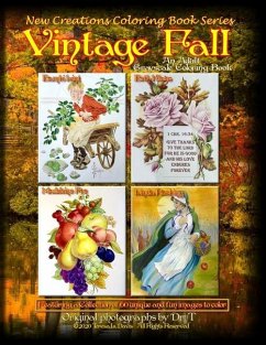 New Creations Coloring Book Series: Vintage Fall - Davis, Teresa