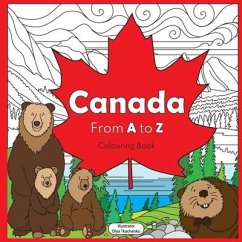 Canada from A to Z: coloring book - Tkachenko, Olha