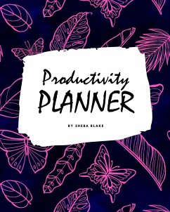 Monthly Productivity Planner (8x10 Softcover Planner / Journal) - Blake, Sheba