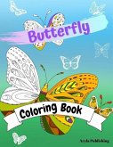 Butterfly Coloring Book: Adult Colouring Fun Stress Relief Relaxation and Escape