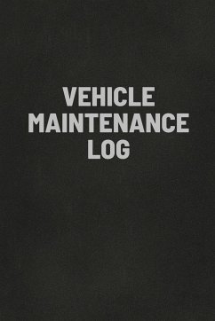 Vehicle Maintenance Log Book - Rother, Teresa