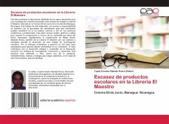 Escasez de productos escolares en la Libreria El Maestro - Obando Rivera (Editor), Tupak Ernesto