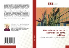 Méthodes de recherche scientifique en santé publique - Ependja Towaka, Antoine