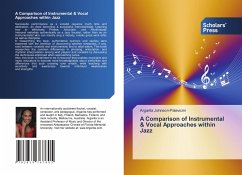 Cover A Comparison of Instrumental & Vocal Approaches within Jazz