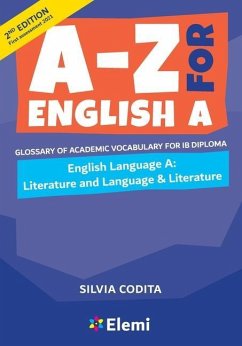 A-Z for English A IB 2nd ed (first assessment 2021) - Codita, Silvia