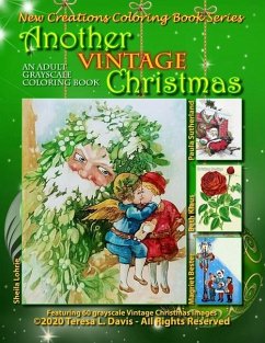 New Creations Coloring Book Series: Another Vintage Christmas - Davis, Teresa