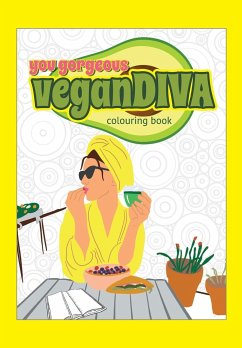 You Gorgeous Vegan Diva Colouring Book - Matchbox Books