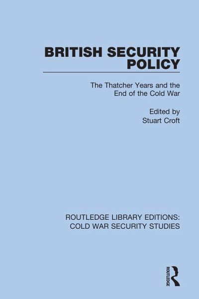 British Security Policy (eBook, PDF) British Security Policy (eBook, PDF)