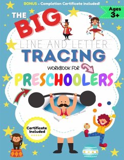 The BIG Line and Letter Tracing Workbook For Preschoolers - Nelson, Romney