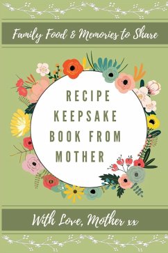 Recipe Keepsake Book From Mother - Co, Petal Publishing