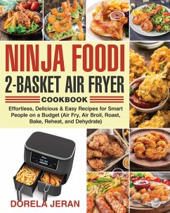 Ninja Foodi 2-Basket Air Fryer Cookbook - Jeran, Dorela