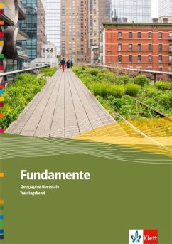 Cover Fundamente Geographie Oberstufe. Trainingsheft Klasse 10-13