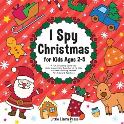 I Spy Christmas Book for Kids Ages 2-5 - Little Llama Press