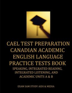 Cover CAEL Test Preparation Canadian Academic English Language Practice Tests Book