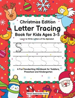 Letter Tracing Book for Kids Ages 3-5 - Smart Salamander Press