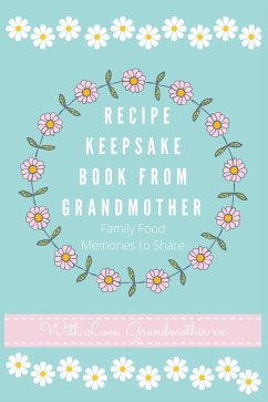 Recipe Keepsake Book From Grandmother - Co, Petal Publishing