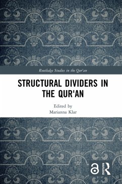 Structural Dividers in the Qur'an (eBook, PDF)