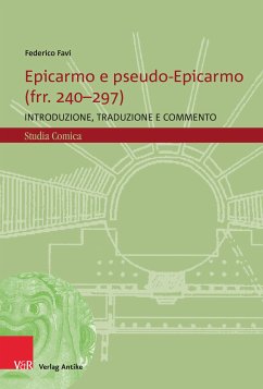 Epicarmo e pseudo-Epicarmo (frr. 240–297) (eBook, PDF) - Favi, Federico