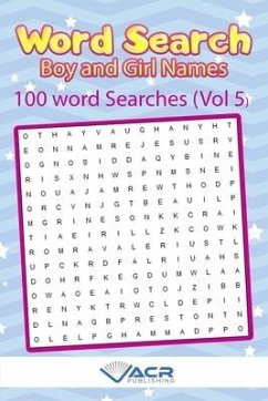 Word Search: Boy and Girl Names - Publishing, Acr