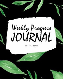 Weekly Progress Journal (8x10 Softcover Log Book / Tracker / Planner) - Blake, Sheba