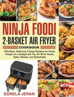 Ninja Foodi 2-Basket Air Fryer Cookbook - Jeran, Dorela