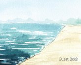 Beach Landscape Guest Book to sign