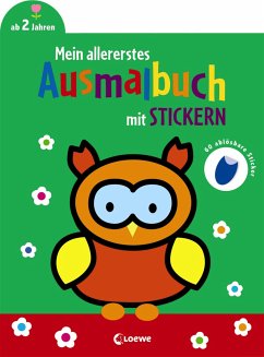 Image of Mein allererstes Ausmalbuch mit Stickern (Eule)