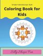 Simple Kaleidoscope Style Coloring Book... - Bild 1