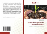 Valorisation agricole des boues d¿épuration