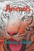 Animals Coloring Sheets: 30 Animals Drawings, Coloring Sheets Adults Relaxation, Coloring Book for Kids, for Girls, Volume 14