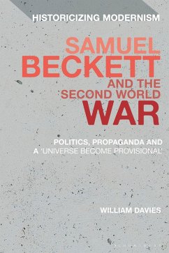 Samuel Beckett and the Second World War (eBook, ePUB) - Davies, William