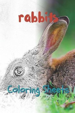 Rabbit Coloring Sheets: 30 Rabbit Drawings, Coloring Sheets Adults Relaxation, Coloring Book for Kids, for Girls, Volume 7 - Smith, Julian