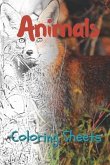 Animals Coloring Sheets: 30 Animals Drawings, Coloring Sheets Adults Relaxation, Coloring Book for Kids, for Girls, Volume 7