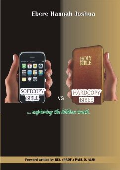Cover SOFTCOPY BIBLE VS HARDCOPY BIBLE (eBook, ePUB)