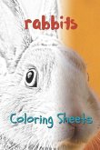 Rabbit Coloring Sheets: 30 Rabbit Drawings, Coloring Sheets Adults Relaxation, Coloring Book for Kids, for Girls, Volume 8