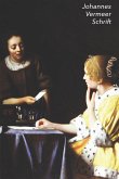 Johannes Vermeer Schrift: Dame en Dienstbode Ideaal Voor School, Studie, Recepten of Wachtwoorden Stijlvol Notitieboek voor Aantekeningen Artist