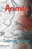 Animals Coloring Sheets: 30 Animals Drawings, Coloring Sheets Adults Relaxation, Coloring Book for Kids, for Girls, Volume 8