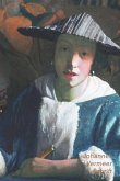 Johannes Vermeer Schrift: Meisje met de Fluit Ideaal Voor School, Studie, Recepten of Wachtwoorden Stijlvol Notitieboek voor Aantekeningen Artis