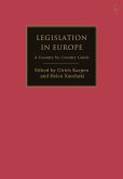 Legislation in Europe (eBook, ePUB)