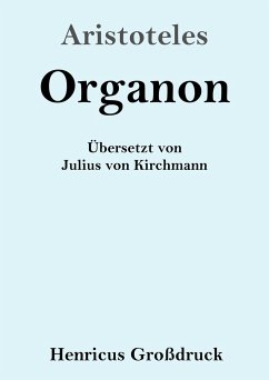 Organon (Großdruck) - Aristoteles