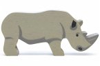 Tender Leaf 7504747 - Nashorn, Holz, Höhe: 5,5 cm