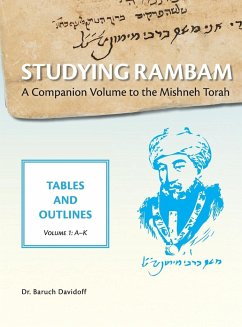 Studying Rambam. A Companion Volume to the Mishneh Torah. - Davidoff, Baruch Bradley