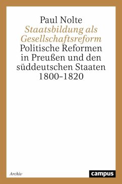 Staatsbildung als Gesellschaftsreform (eBook, PDF) - Nolte, Paul