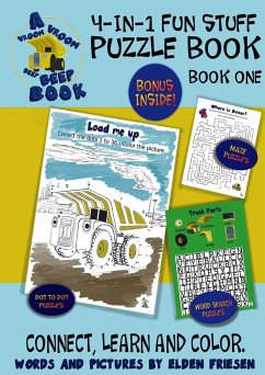 Cover 4 in 1 Fun Stuff Puzzle Book