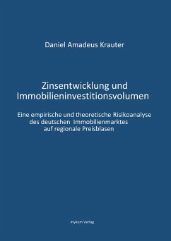 Zinsentwicklung und Immobilieninvestitionsvolumen - Krauter, Daniel Amadeus