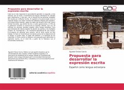 Propuesta para desarrollar la expresión escrita - Chávez García, Águeda