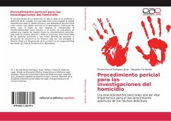 Procedimiento pericial para las investigaciones del homicidio - Rodriguez Jorge, Ricardo Romel; Fernández, Margarita