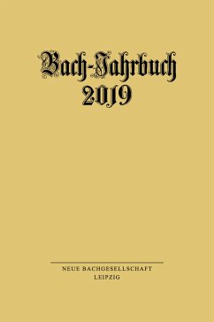 Bach-Jahrbuch 2019 (eBook, PDF)
