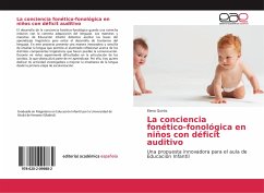 Cover La conciencia fonético-fonológica en niños con déficit auditivo