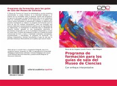Programa de formación para los guías de sala del Museo de Ciencias - Licontti Franco, Maria de los Angeles; Pellegrini, Nila